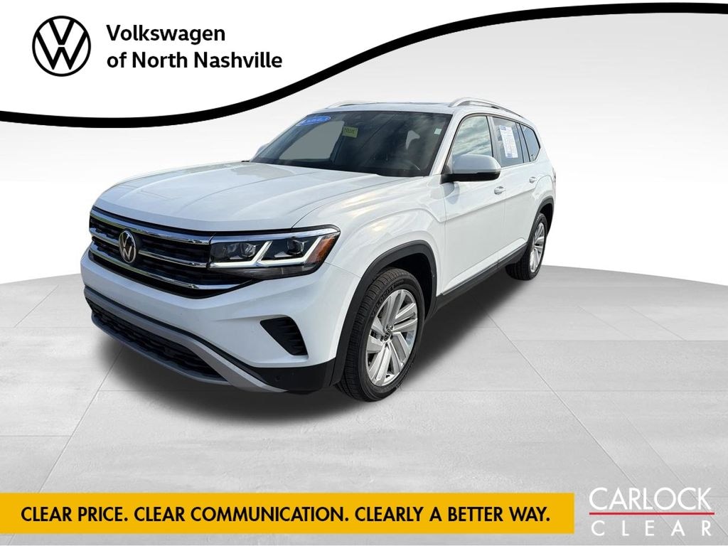 Used 2021 Volkswagen Atlas 2.0T SEL 4MOTION SUV