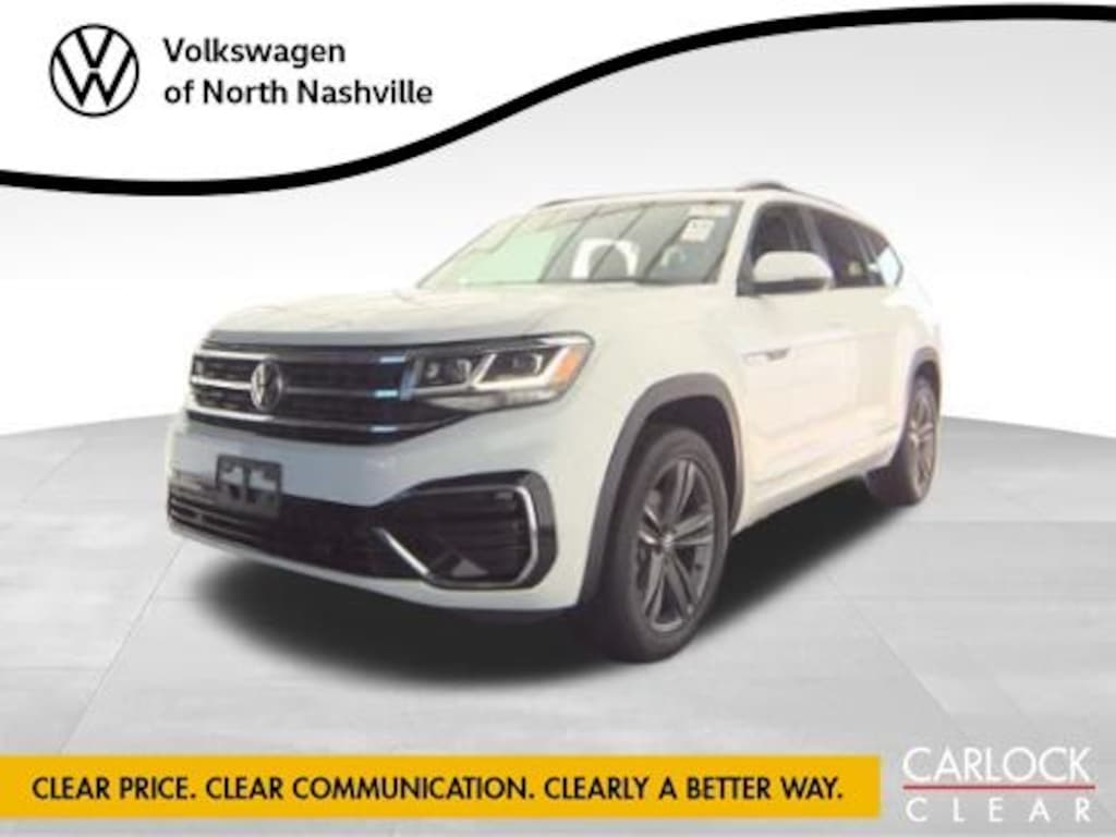 Used 2021 Volkswagen Atlas 3.6L V6 SE w/Technology R-Line (2021.5) SUV