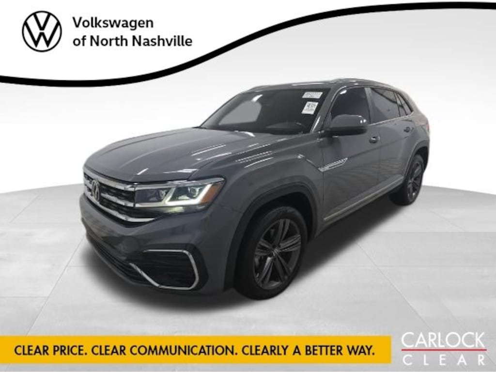 Used 2021 Volkswagen Atlas Cross Sport 3.6L V6 SE w/Technology R-Line 4MOTION SUV