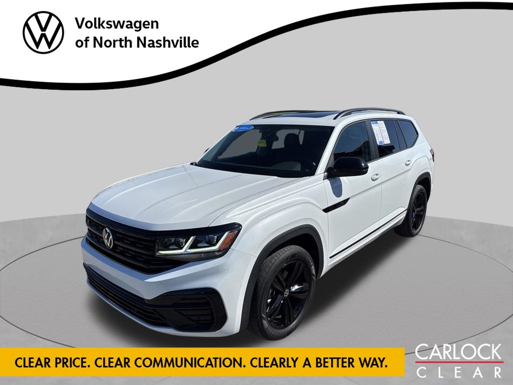 Certified Pre-Owned 2023 Volkswagen Atlas 3.6L V6 SEL R-Line Black