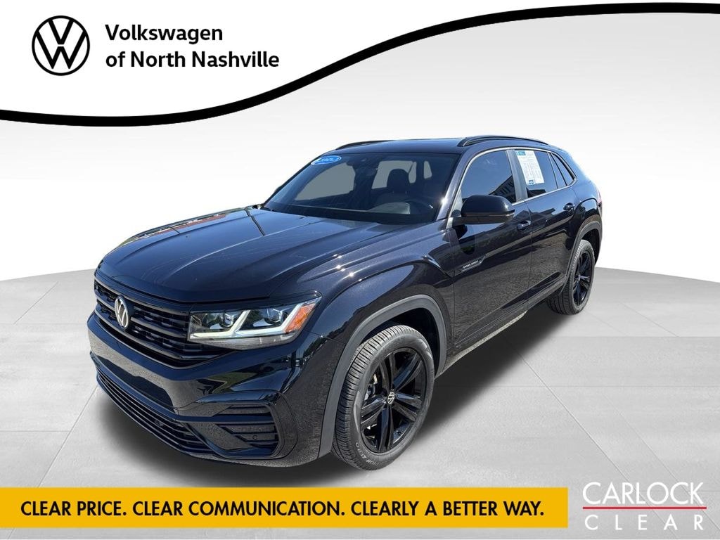 Certified 2023 Volkswagen Atlas Cross Sport 3.6L V6 SEL R-Line Black SUV