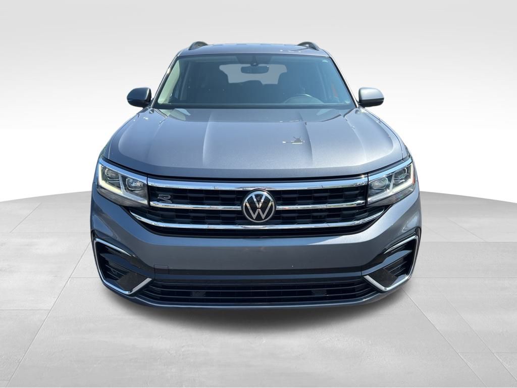 Used 2021 Volkswagen Atlas SE w/Tech R-Line with VIN 1V2MR2CA4MC565829 for sale in Madison, TN