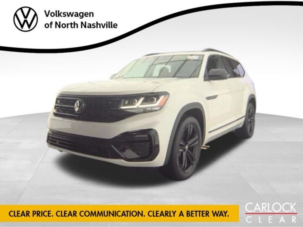 Certified 2023 Volkswagen Atlas 3.6L V6 SEL R-Line Black SUV