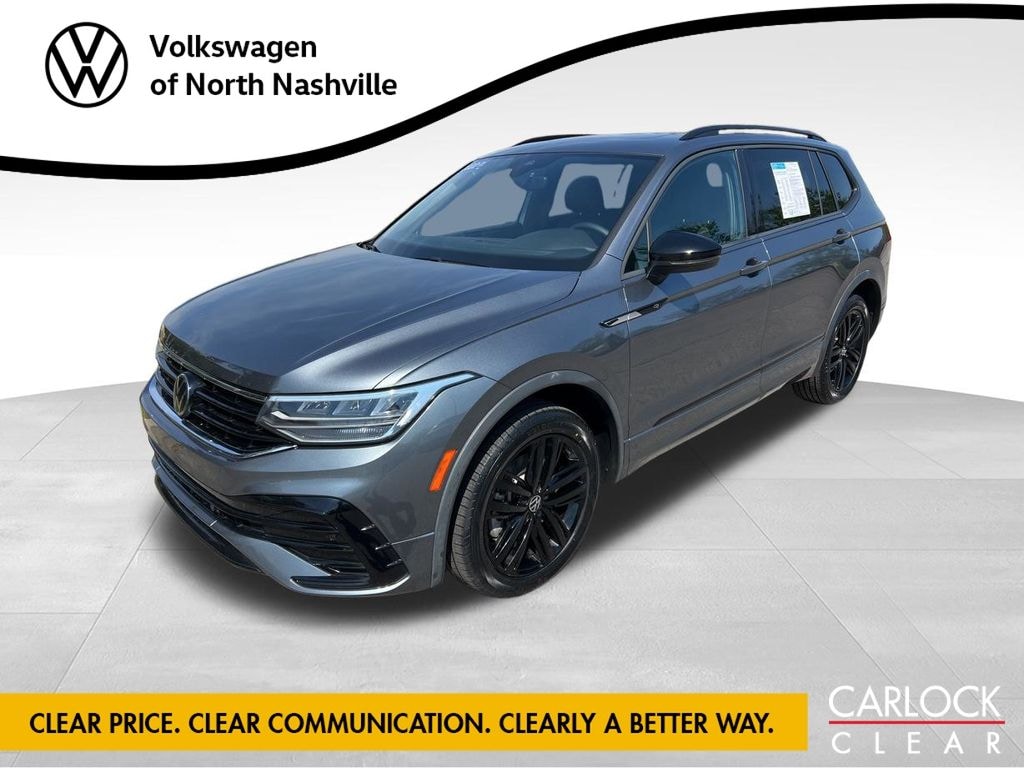Certified 2022 Volkswagen Tiguan 2.0T SE R-Line Black SUV