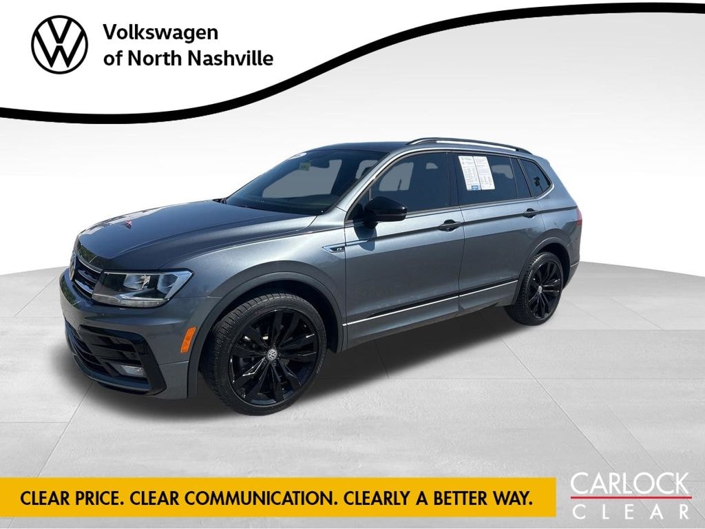 Used 2021 Volkswagen Tiguan 2.0T SE R-Line Black SUV