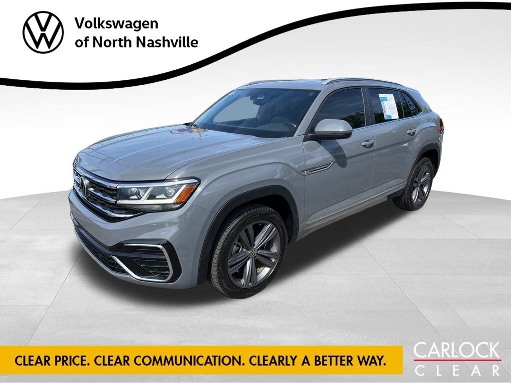 Certified 2021 Volkswagen Atlas Cross Sport 3.6L V6 SE w/Technology R-Line 4MOTION SUV