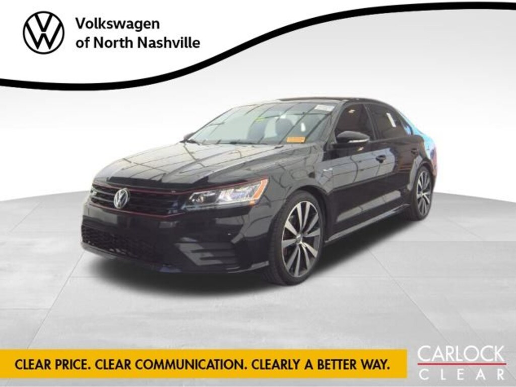 Used 2018 Volkswagen Passat 3.6L V6 GT Sedan
