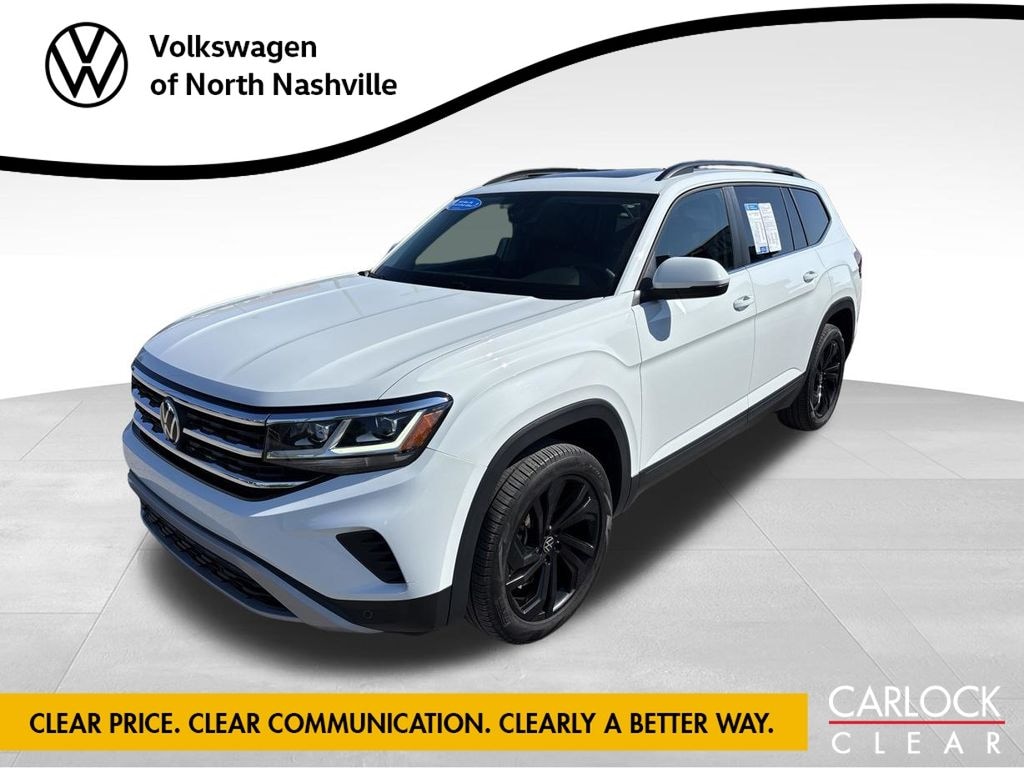 Certified 2022 Volkswagen Atlas 3.6L V6 SE w/Technology SUV