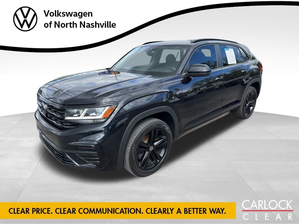 Certified 2023 Volkswagen Atlas Cross Sport 2.0T SEL R-Line Black SUV
