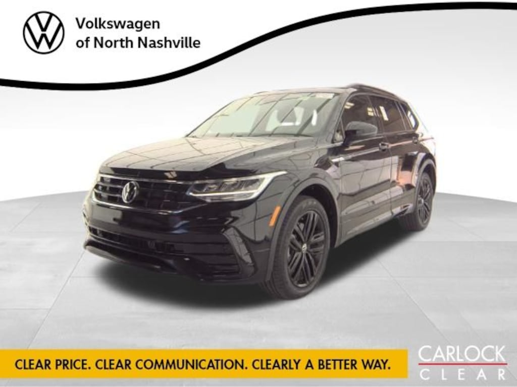 Used 2022 Volkswagen Tiguan 2.0T SE R-Line Black SUV