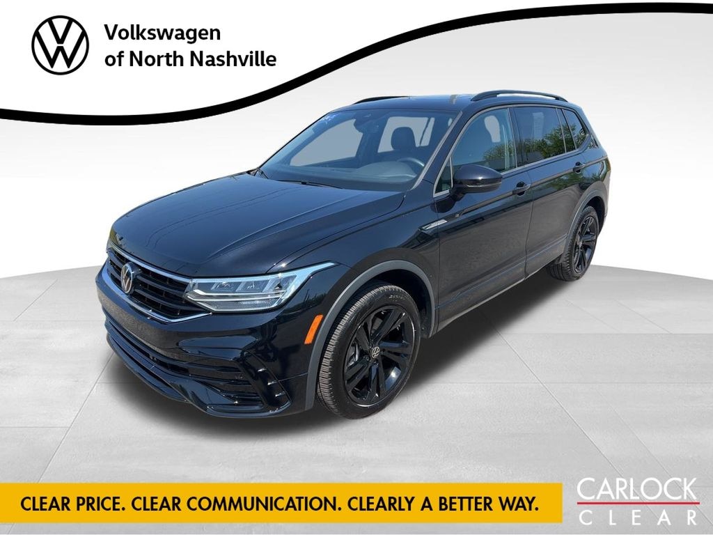 Certified 2024 Volkswagen Tiguan 2.0T SE R-Line Black SUV