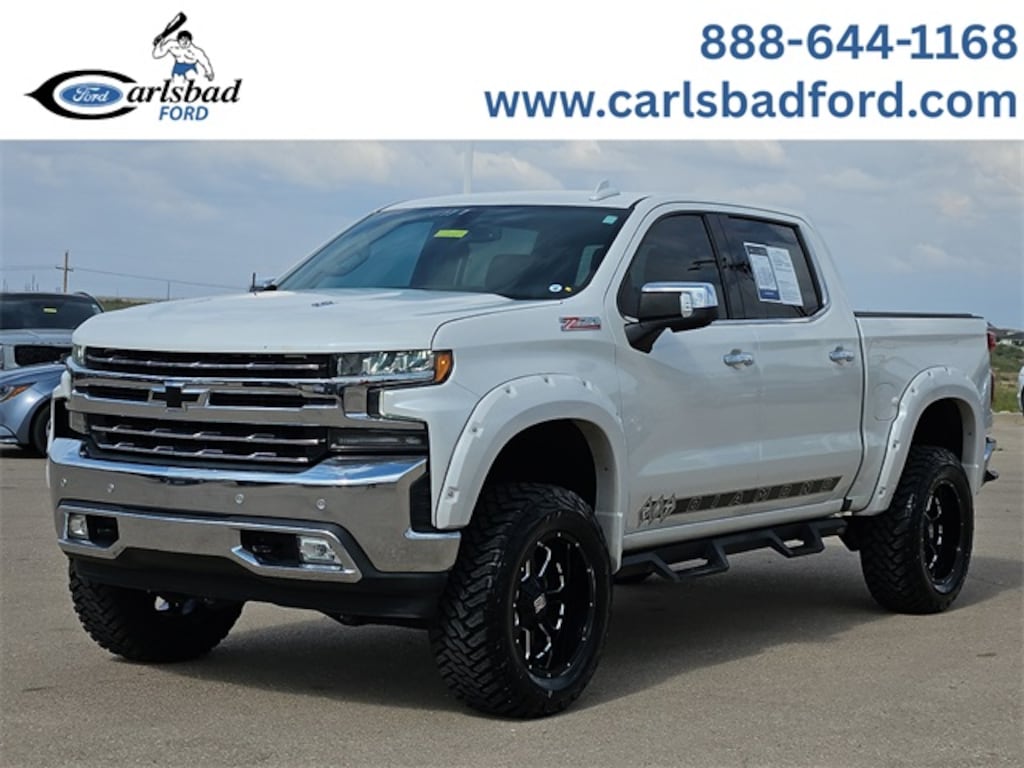 Used 2019 Chevrolet Silverado 1500 LTZ Truck Crew Cab