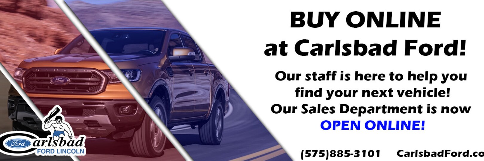 Carlsbad Ford Lincoln New Ford dealership in Carlsbad, NM 88220