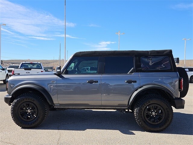 Used 2023 Ford Bronco 4-Door Wildtrak with VIN 1FMEE5DP7PLC12684 for sale in Roswell, NM