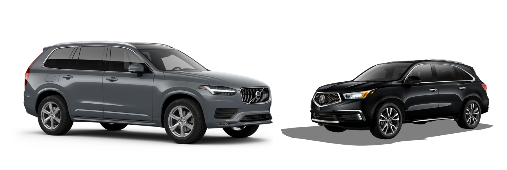 Compare the Volvo XC90 vs Acura MDX