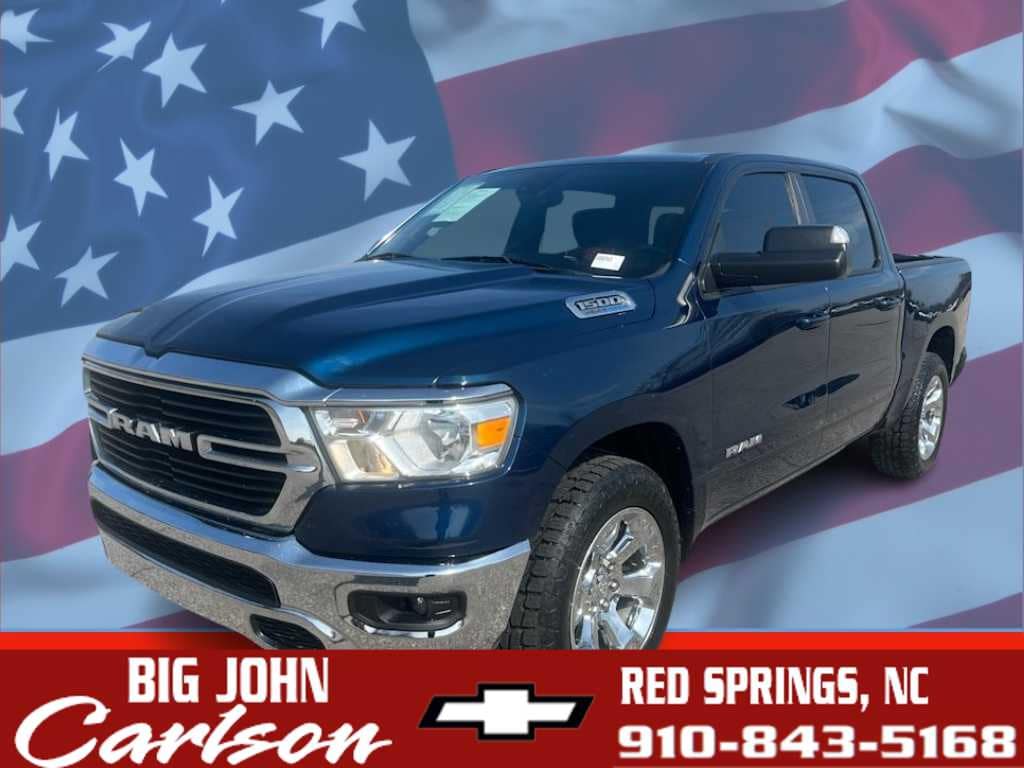 Used 2021 Ram 1500 Lone Star Crew Cab 4x4 57 Box Truck
