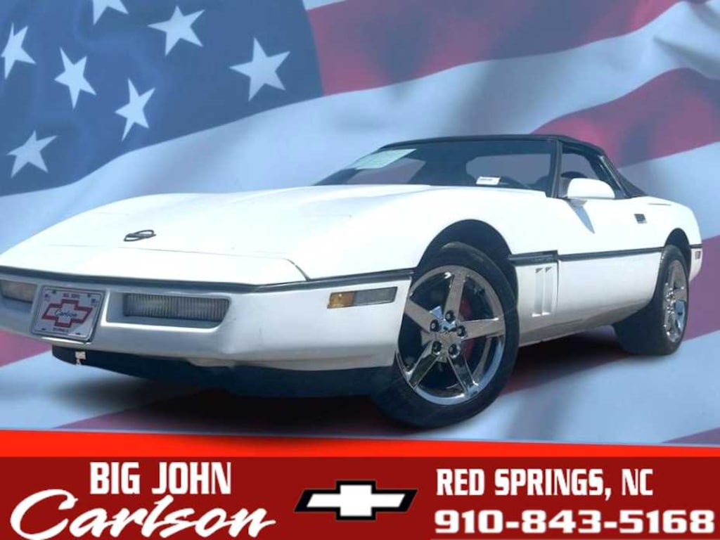 Used 1989 Chevrolet Corvette 2dr Convertible
