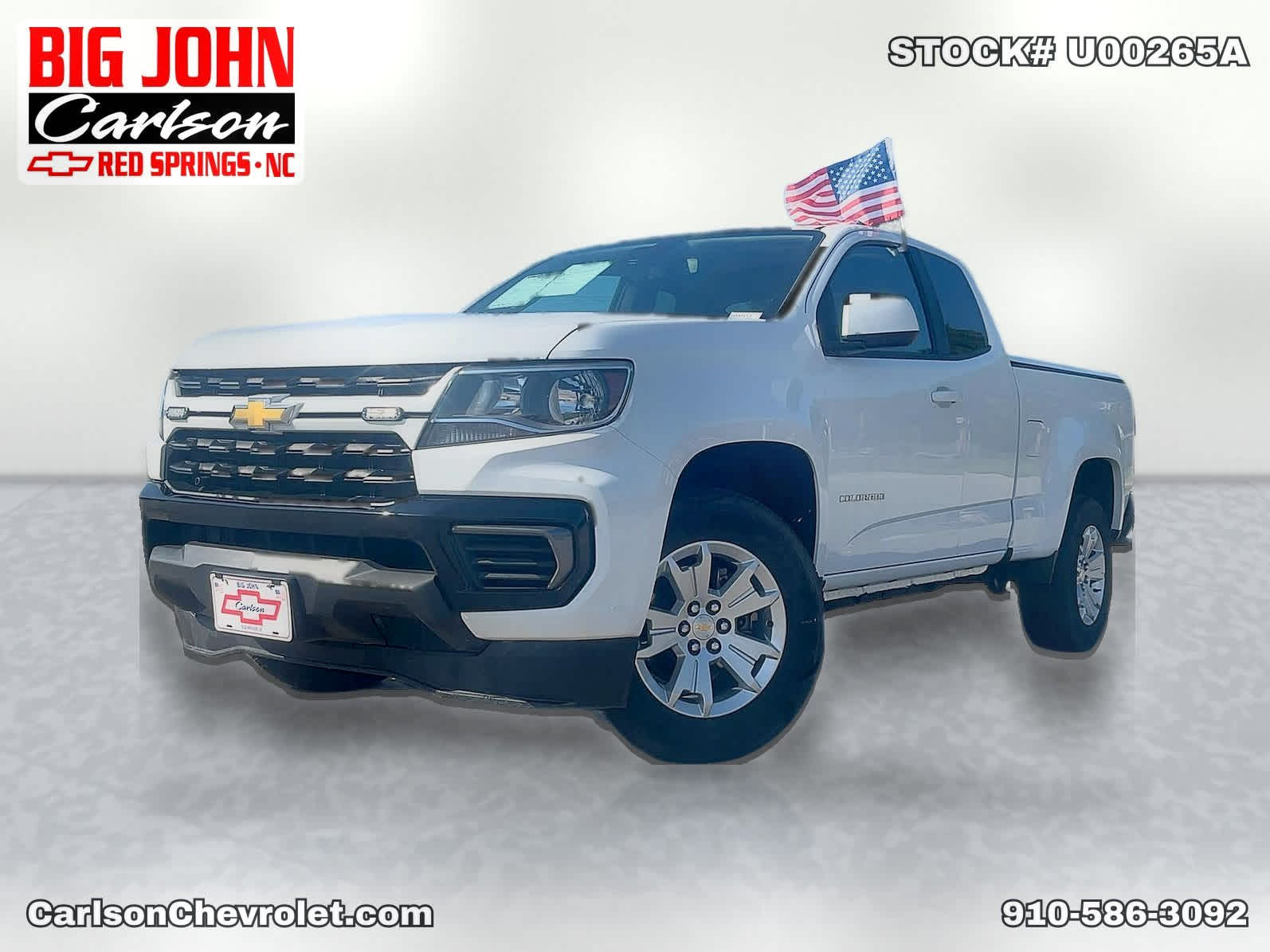 Used 2022 Chevrolet Colorado LT with VIN 1GCHSCEA3N1210108 for sale in Red Springs, NC