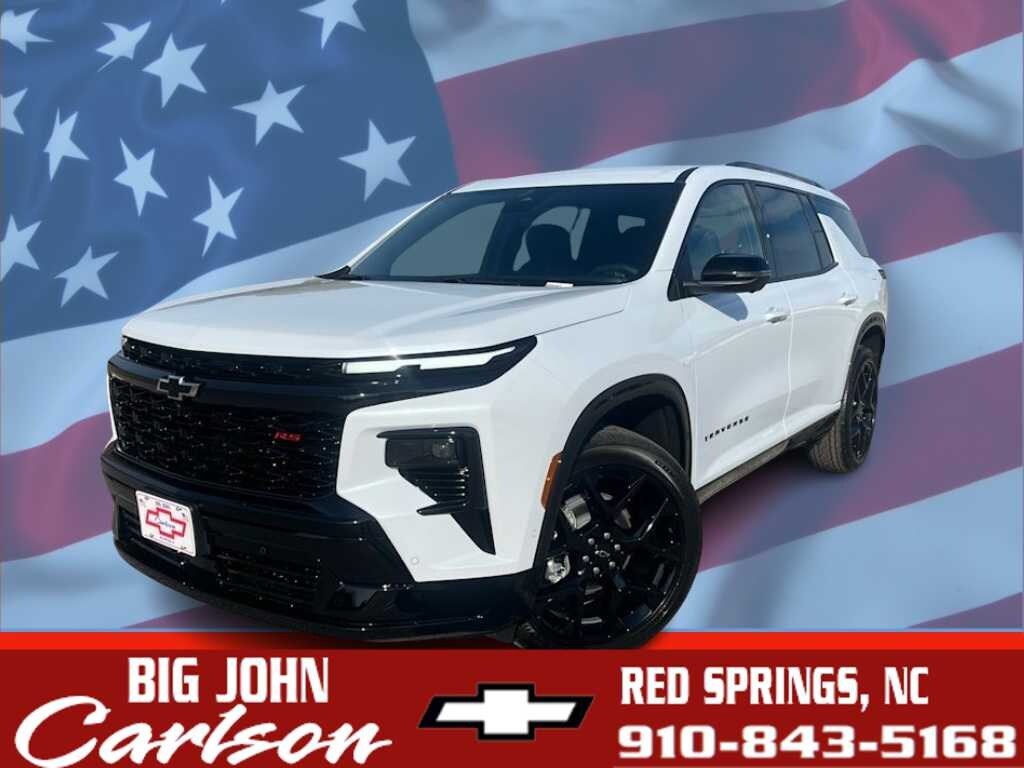 New 2026 Chevrolet Traverse RS SUV