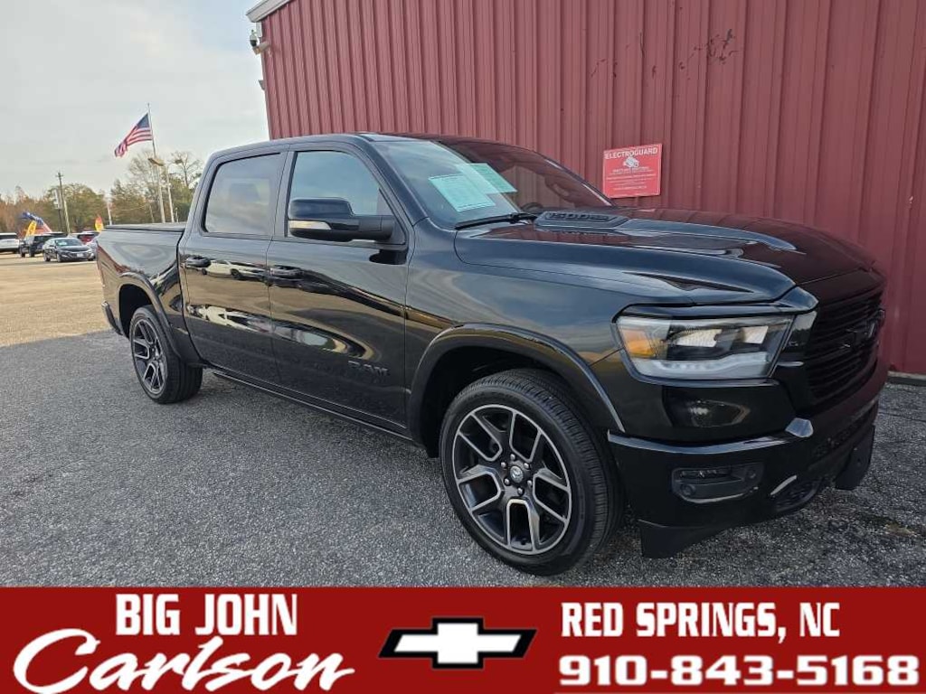 Used 2019 Ram 1500 Laramie Crew Cab 4x4 57 Box Truck