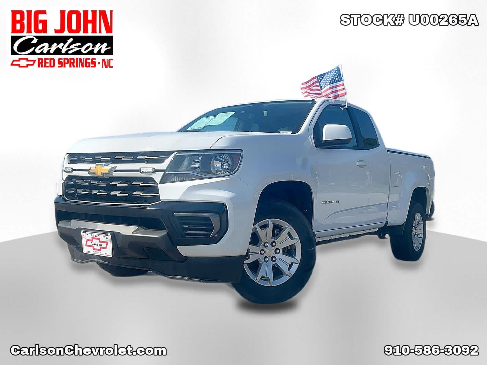 Used 2022 Chevrolet Colorado LT with VIN 1GCHSCEA3N1210108 for sale in Red Springs, NC