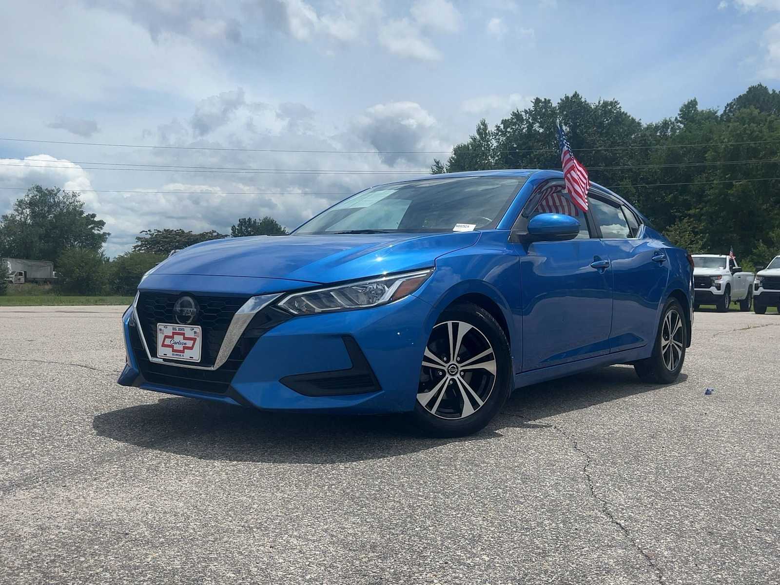 Used 2020 Nissan Sentra SV with VIN 3N1AB8CV1LY220832 for sale in Red Springs, NC