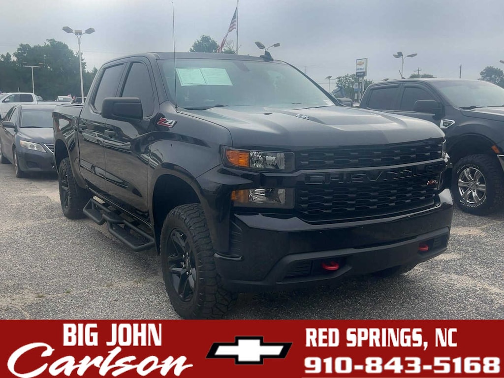 Used 2021 Chevrolet Silverado 1500 Custom Trail Boss Truck