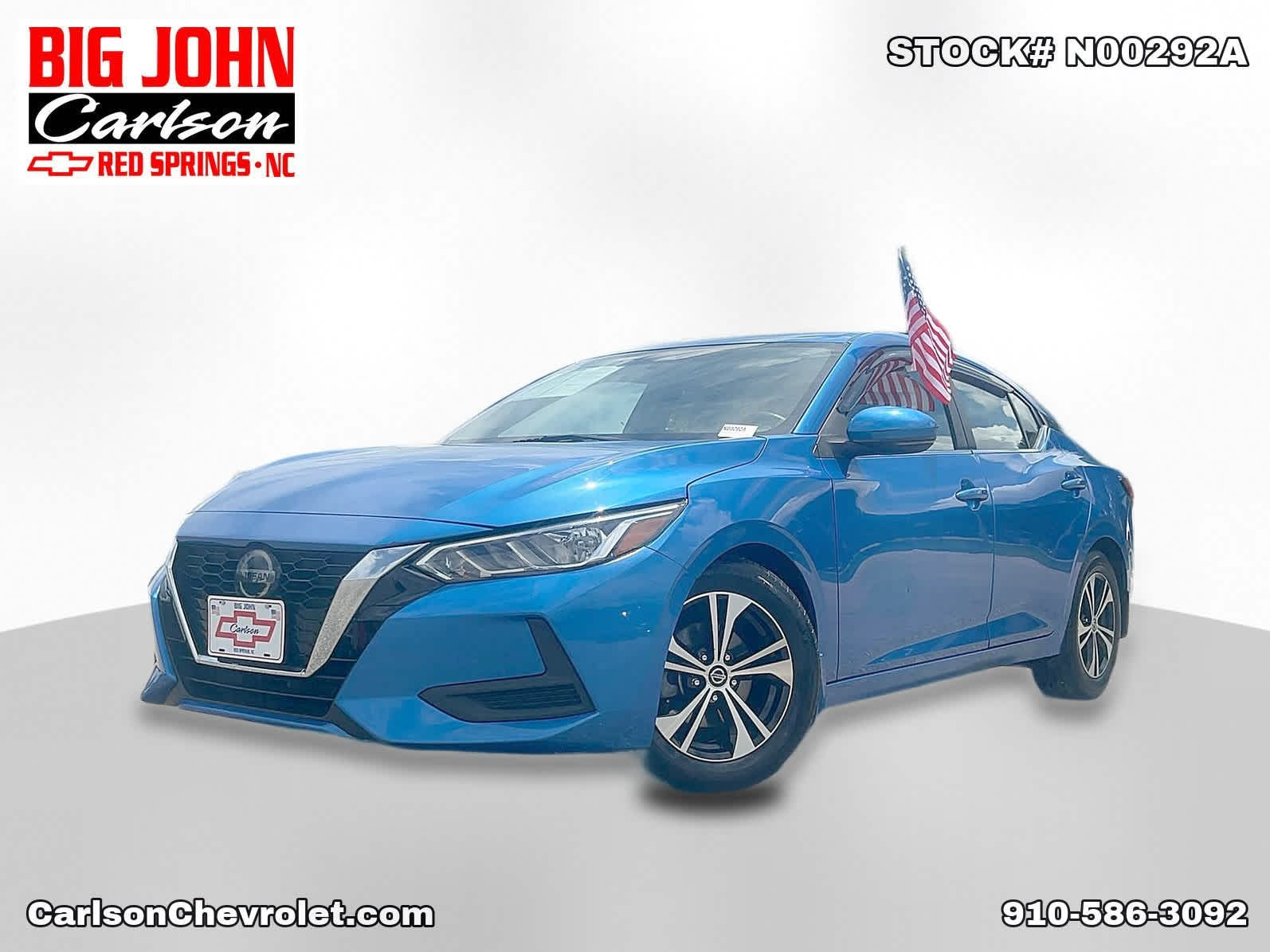 Used 2020 Nissan Sentra SV with VIN 3N1AB8CV1LY220832 for sale in Red Springs, NC