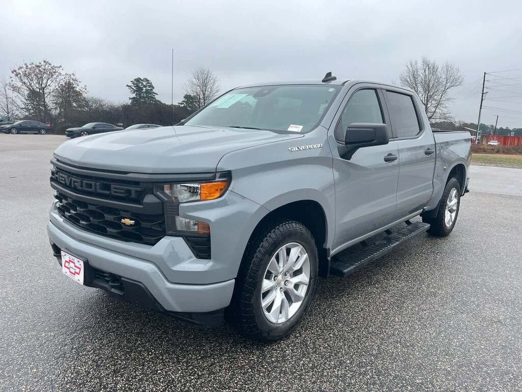 Used 2024 Chevrolet Silverado 1500 Custom Truck Crew Cab