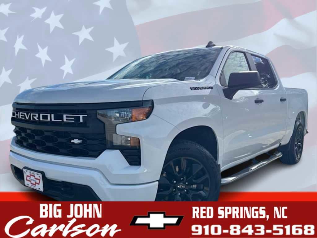 Used 2022 Chevrolet Silverado 1500 Custom Truck Crew Cab