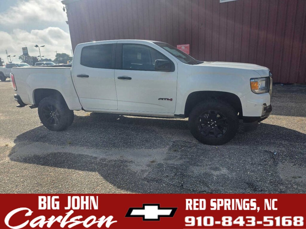 Used 2022 GMC Canyon AT4 w/Leather Truck Crew Cab