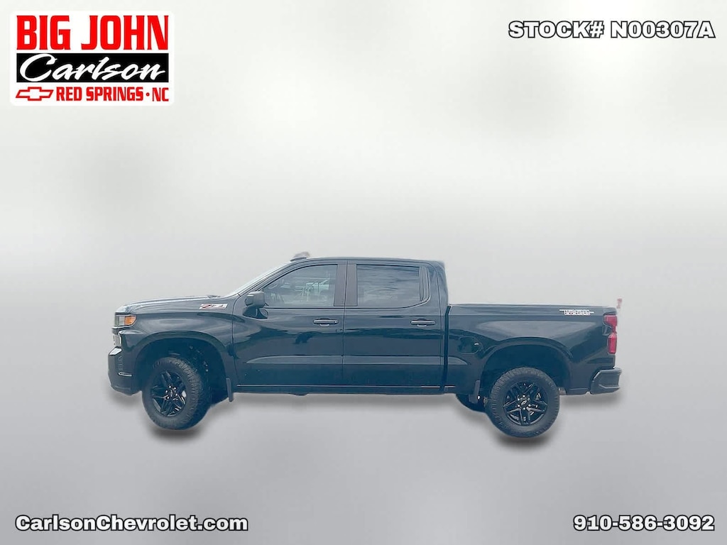 Used 2021 Chevrolet Silverado 1500 Custom Trail Boss Truck Crew Cab