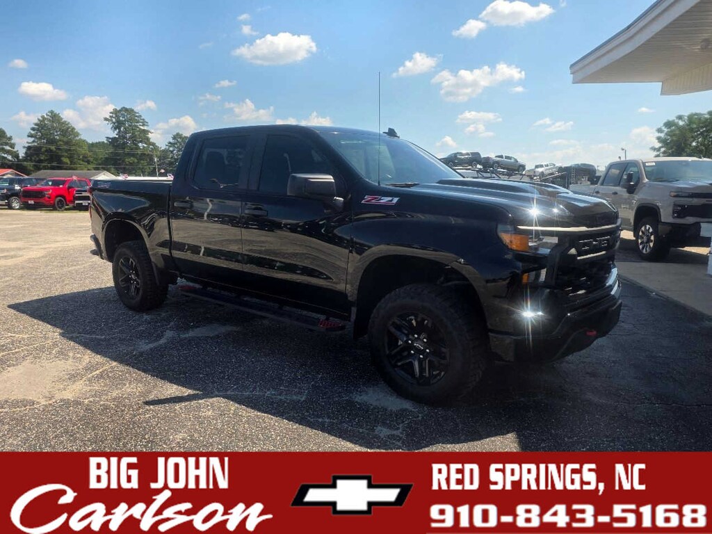 Used 2024 Chevrolet Silverado 1500 Custom Trail Boss Truck Crew Cab