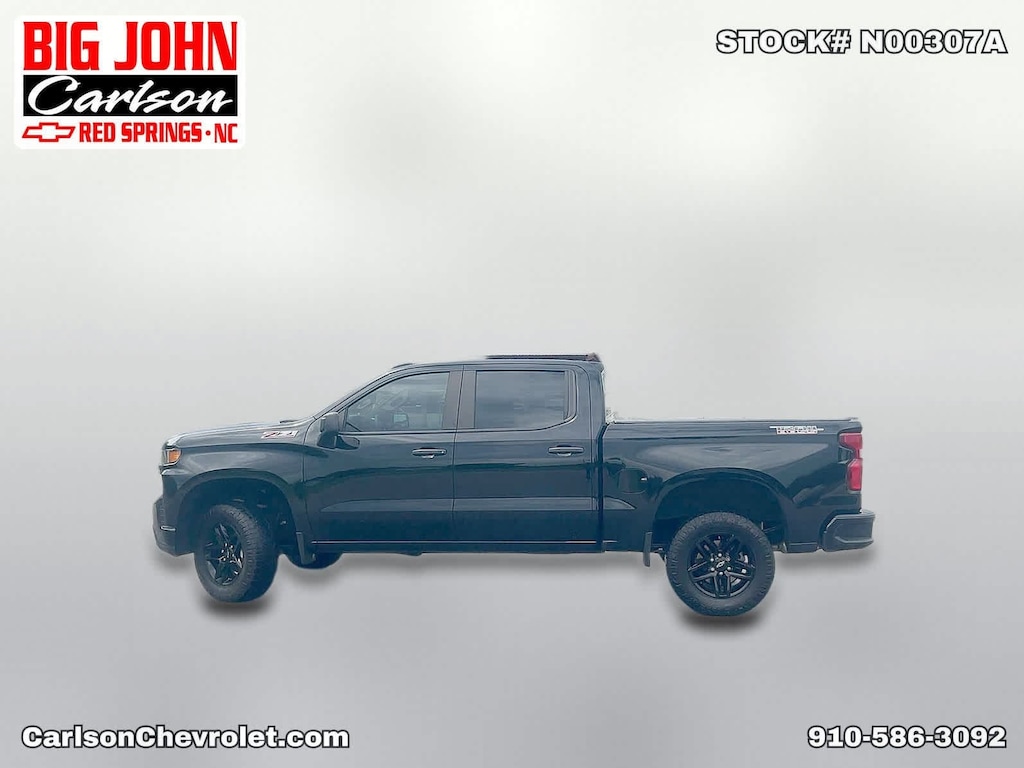 Used 2021 Chevrolet Silverado 1500 Custom Trail Boss Truck Crew Cab