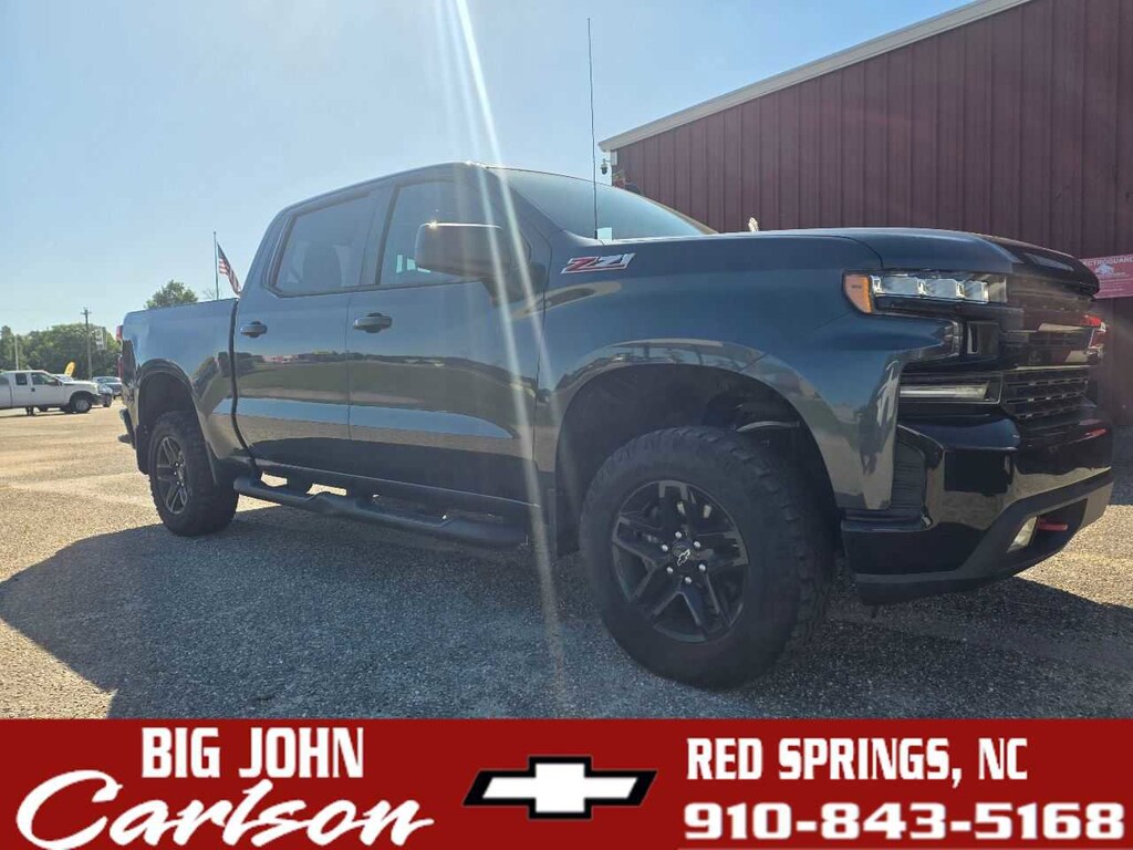 Used 2019 Chevrolet Silverado 1500 LT Trail Boss Truck Crew Cab