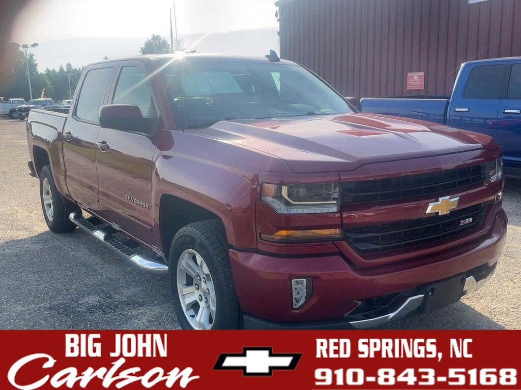 Used 2018 Chevrolet Silverado 1500 LT w/2LT Truck Crew Cab