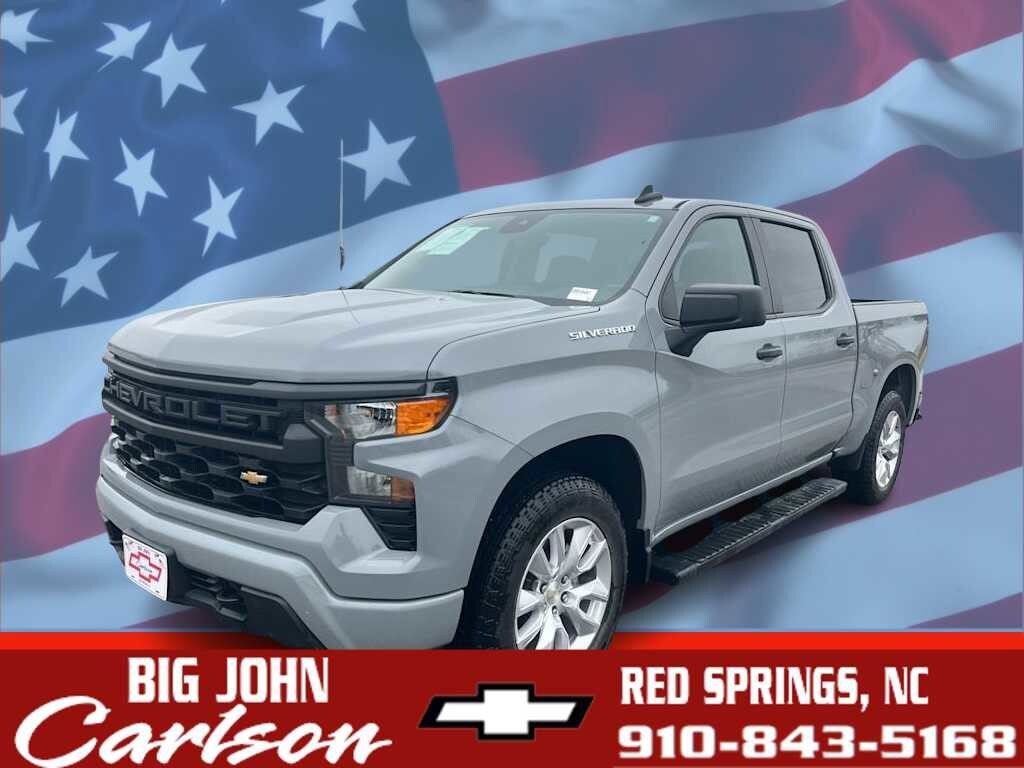 Used 2024 Chevrolet Silverado 1500 Custom Truck Crew Cab