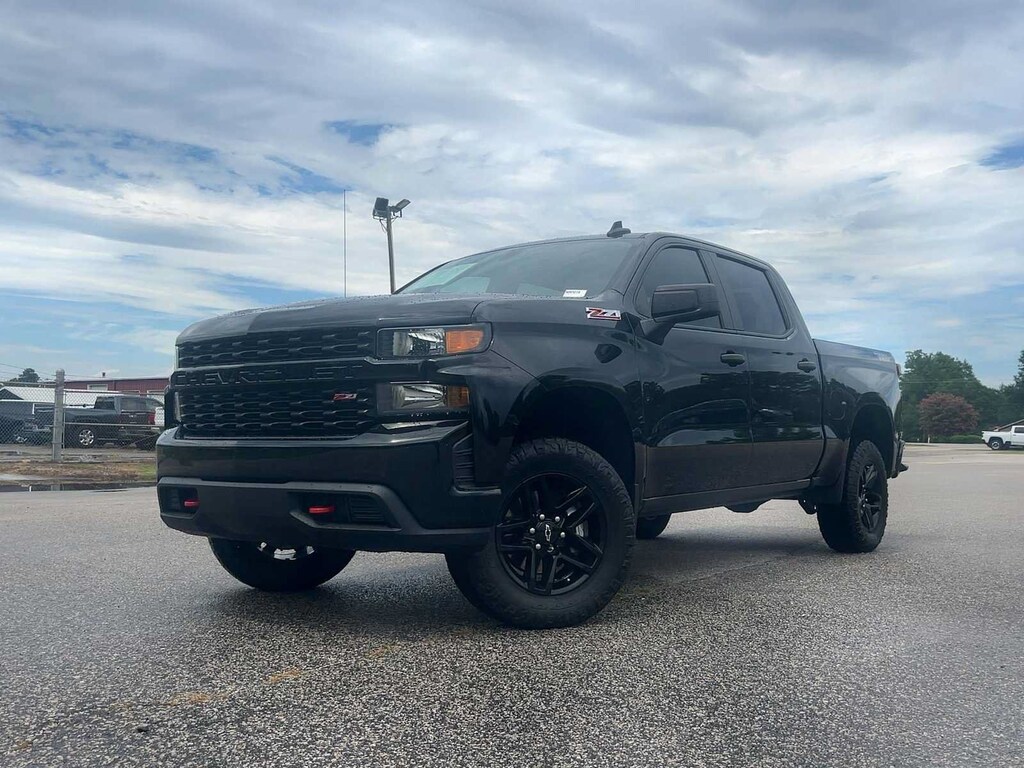 Used 2021 Chevrolet Silverado 1500 Custom Trail Boss Truck Crew Cab