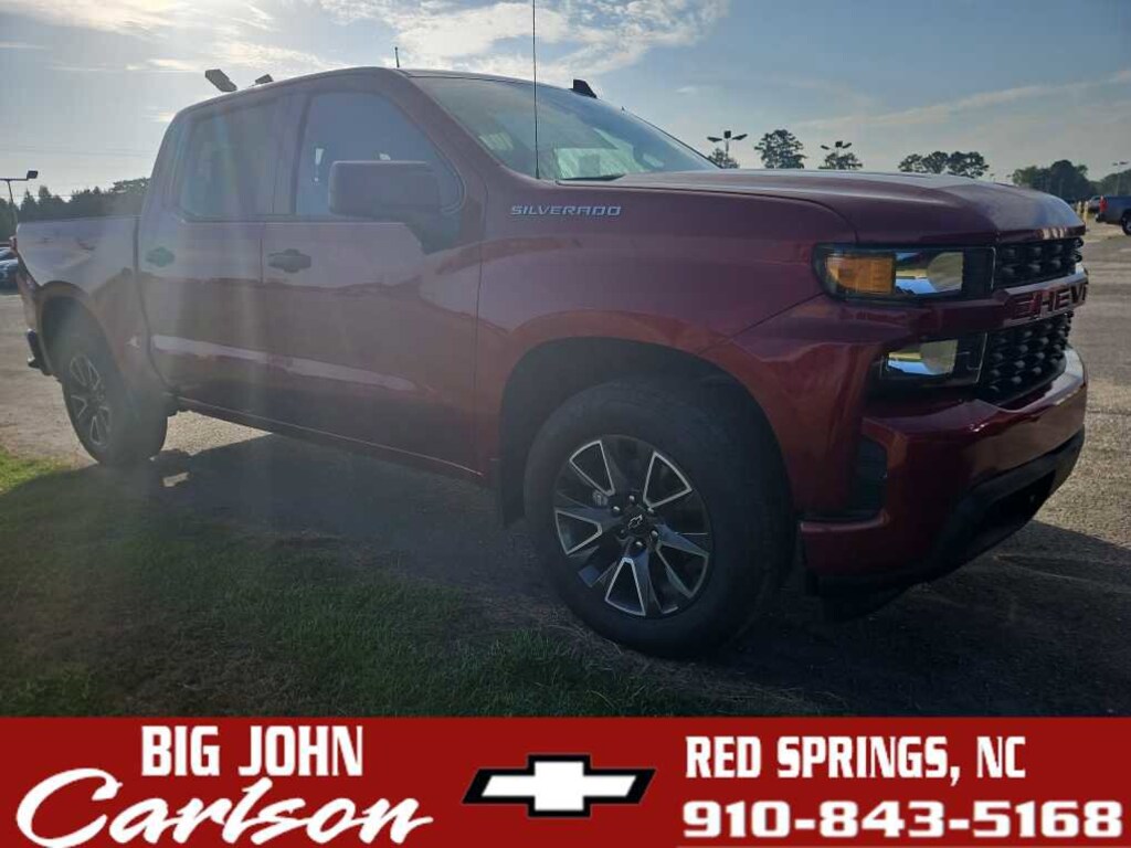 Used 2022 Chevrolet Silverado 1500 LTD Custom Truck Crew Cab