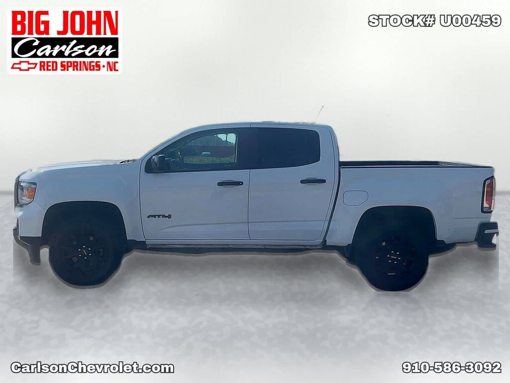 Used 2022 GMC Canyon AT4 w/Leather Truck Crew Cab