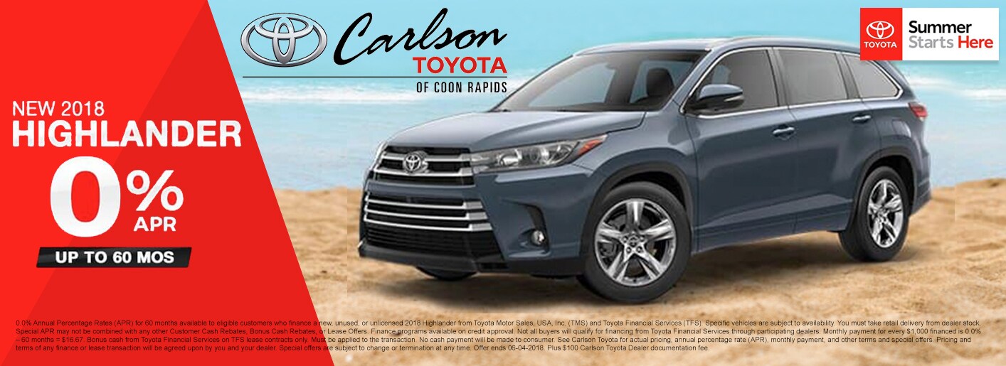 Carlson Toyota New & Used Toyota Dealer Coon Rapids MN