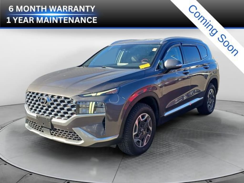 Used 2021 Hyundai Santa Fe Hybrid Blue SUV