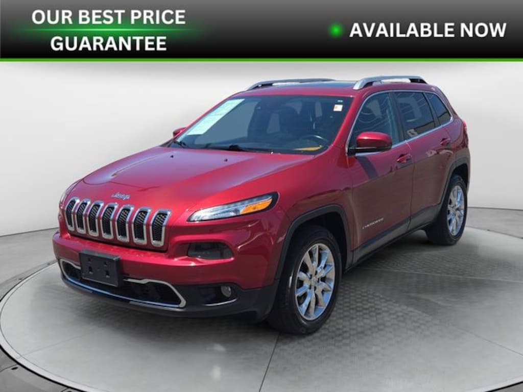 Used 2015 Jeep Cherokee Limited 4x4 SUV