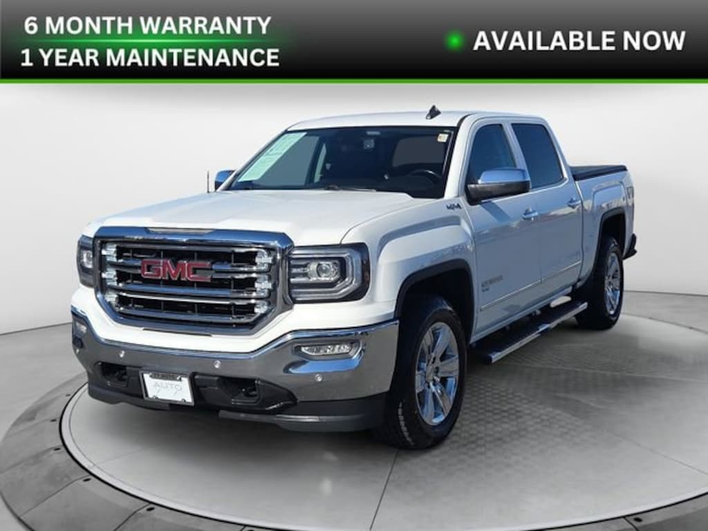 Used 2018 GMC Sierra 1500 SLT Truck Crew Cab