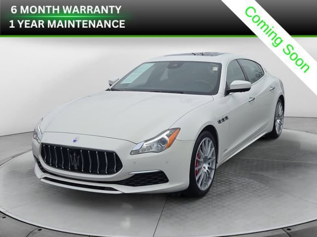 Used 2017 Maserati Quattroporte S GranLusso Sedan