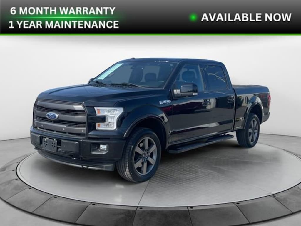 Used 2017 Ford F-150 Lariat Truck SuperCrew Cab