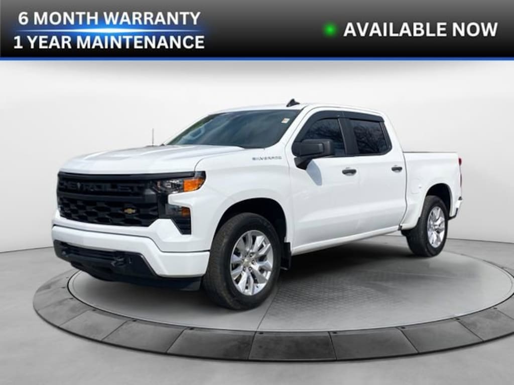 Used 2024 Chevrolet Silverado 1500 Custom Truck Crew Cab