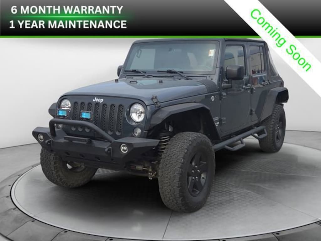 Used 2017 Jeep Wrangler JK Unlimited Sport SUV