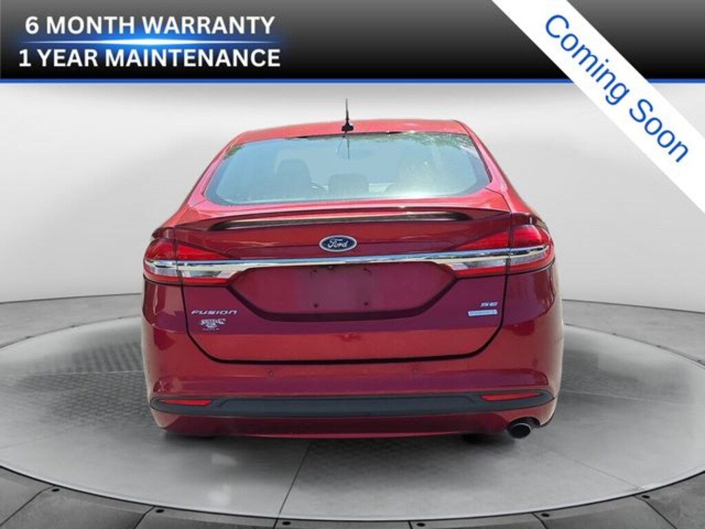 Used 2018 Ford Fusion SE Sedan