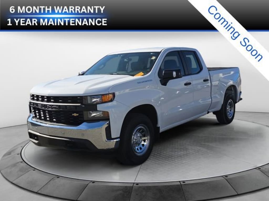 Used 2019 Chevrolet Silverado 1500 Work Truck Truck Double Cab